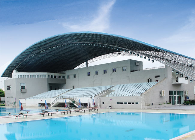 南昌游泳馆网架